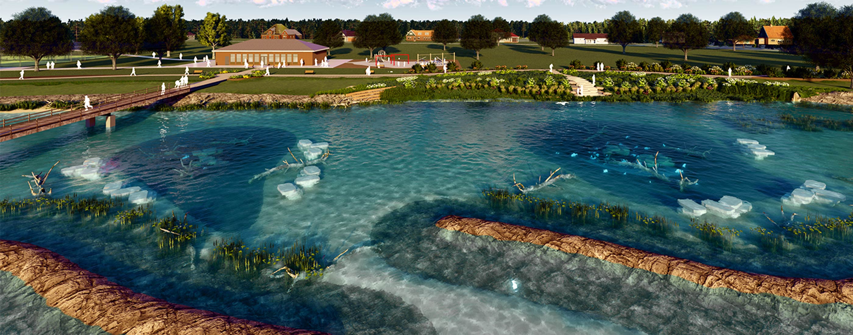 Brandenburg Park Shoreline and Habitation Restoration OHM Advisors